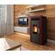 Salamandra a pellets para aquecimento central Alfa Plam Commo Bordeaux, 22.5 kW | Salamandras a pellets para aquecimento central | Salamandras a pellets |