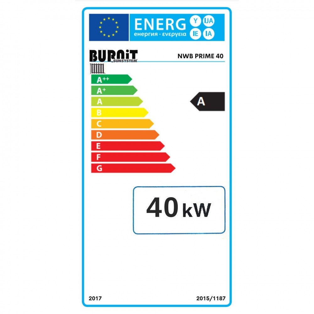 Caldeira a lenha BURNiT NWB PRIME 40, 40kW | Caldeiras a lenha | Lenha |