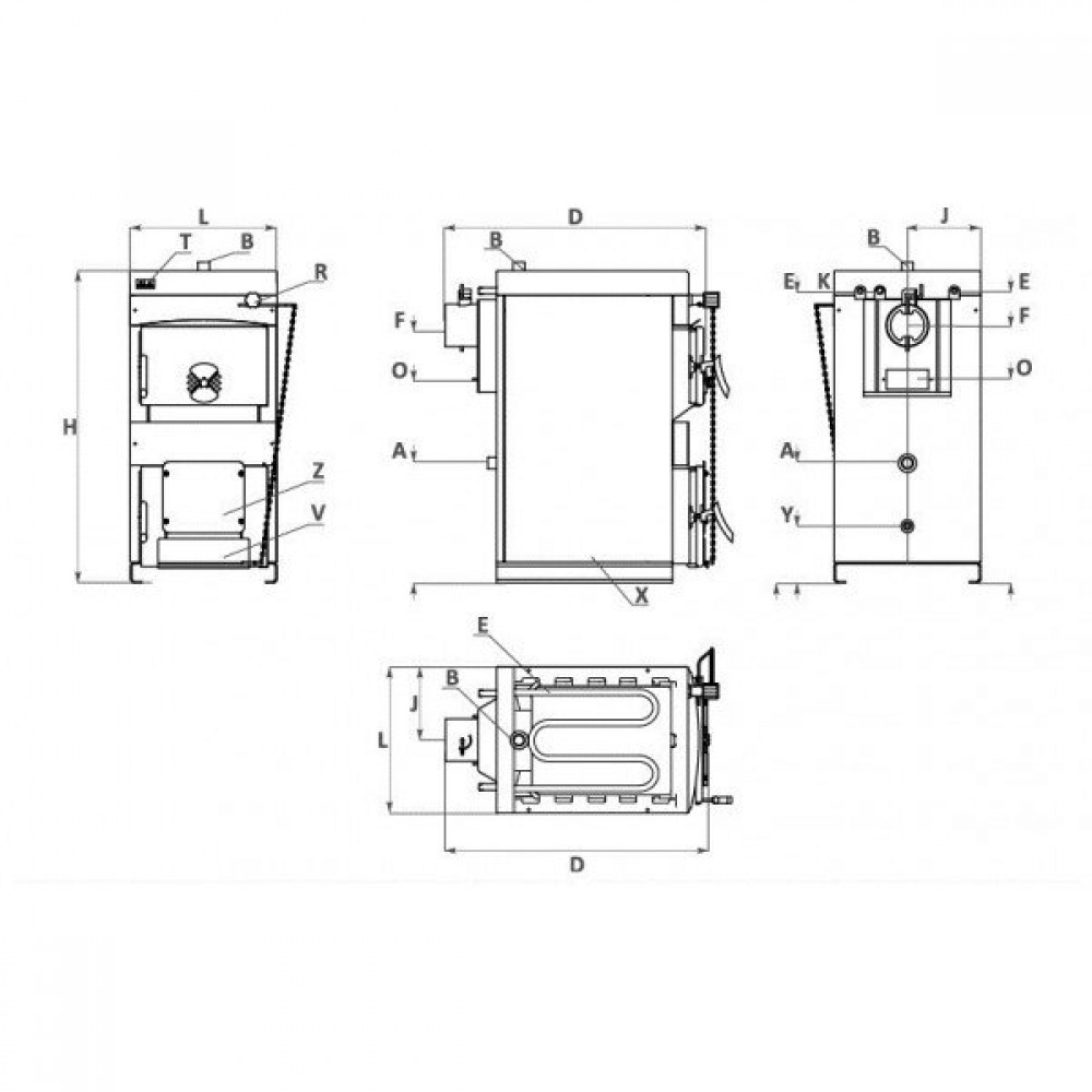 Caldeira a lenha BURNiT NWB MAX 110, 110kW | Caldeiras a lenha | Lenha |