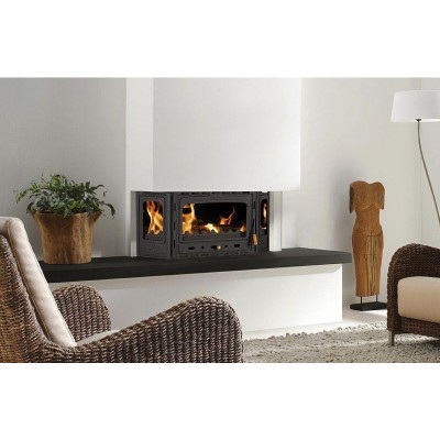 Lareira para aquecimento central Prity ATC W20, ferro fundido, 26.1kw - Lareiras
