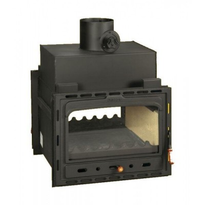 Lareira a lenha Prity 2C, ferro fundido, 16kW - Lareiras