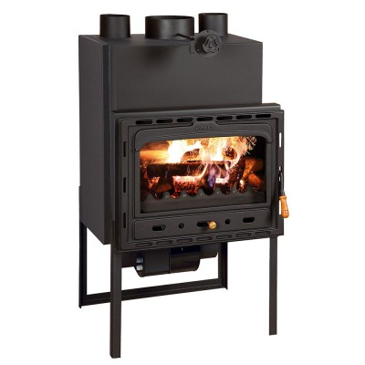 Lareira a lenha Prity CF, ferro fundido, 18.2kW - Lareiras