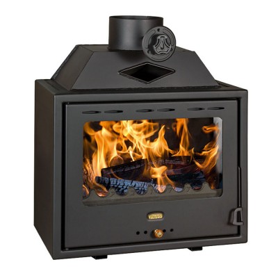 Lareira a lenha Prity PS2, Direita, 10.3kW - Lareiras