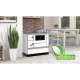 Fogão à lenha Alfa Plam Alfa 90 H Favorit Branco Certo, 6.4kW | Fogões a lenha | Lenha |