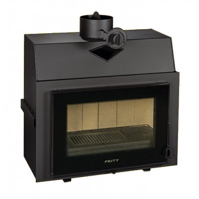 Lareira a lenha Prity P TV, 13.1kW - Lareiras