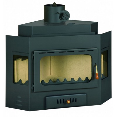 Lareira a lenha Prity A, 14.2kW - Lareiras