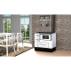 Fogão à lenha Alfa Plam Regular 46 Branco Certo, 5kW | Fogões a lenha | Lenha |