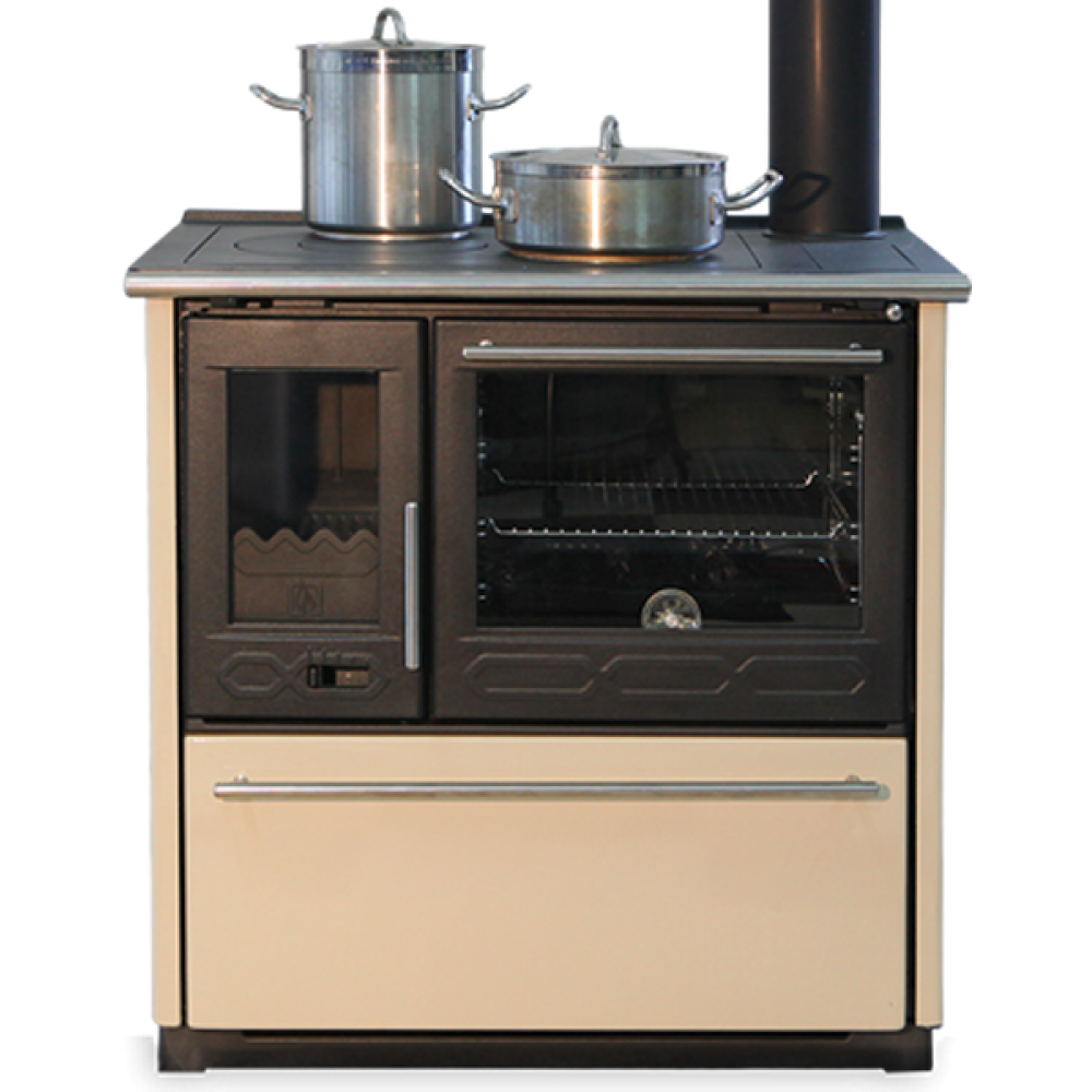 Fogão à lenha Plamen 850 Glas N, 8kW | Salamandras a lenha com forno | Salamandras a lenha |