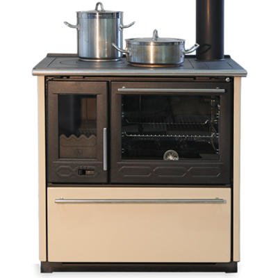 Fogão à lenha Plamen 850 Glas N, 8kW - Fogões a lenha