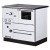 Fogão à lenha para aquecimento central Alfa Plam Alfa Term 27 Branco, 27.56kW
