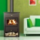 Salamandra a lenha para aquecimento central Prity K1 CP W8 com ferro fundido, 13.1kW | Salamandras a lenha para aquecimento central | Salamandras a lenha |
