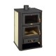 Salamandra a lenha para aquecimento central com forno Prity FG W15, 19.8kW | Salamandras a lenha para aquecimento central | Salamandras a lenha |
