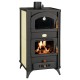Salamandra a lenha para aquecimento central com forno Prity FG W18 R, 23.4kW | Salamandras a lenha para aquecimento central | Salamandras a lenha |