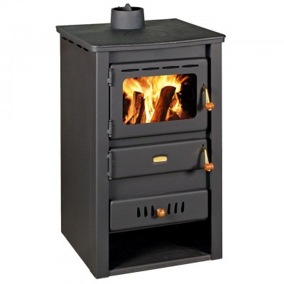 Salamandra a lenha para aquecimento central Prity K22 CP W10 com ferro fundido, 13,3kW - Produtos para comparar