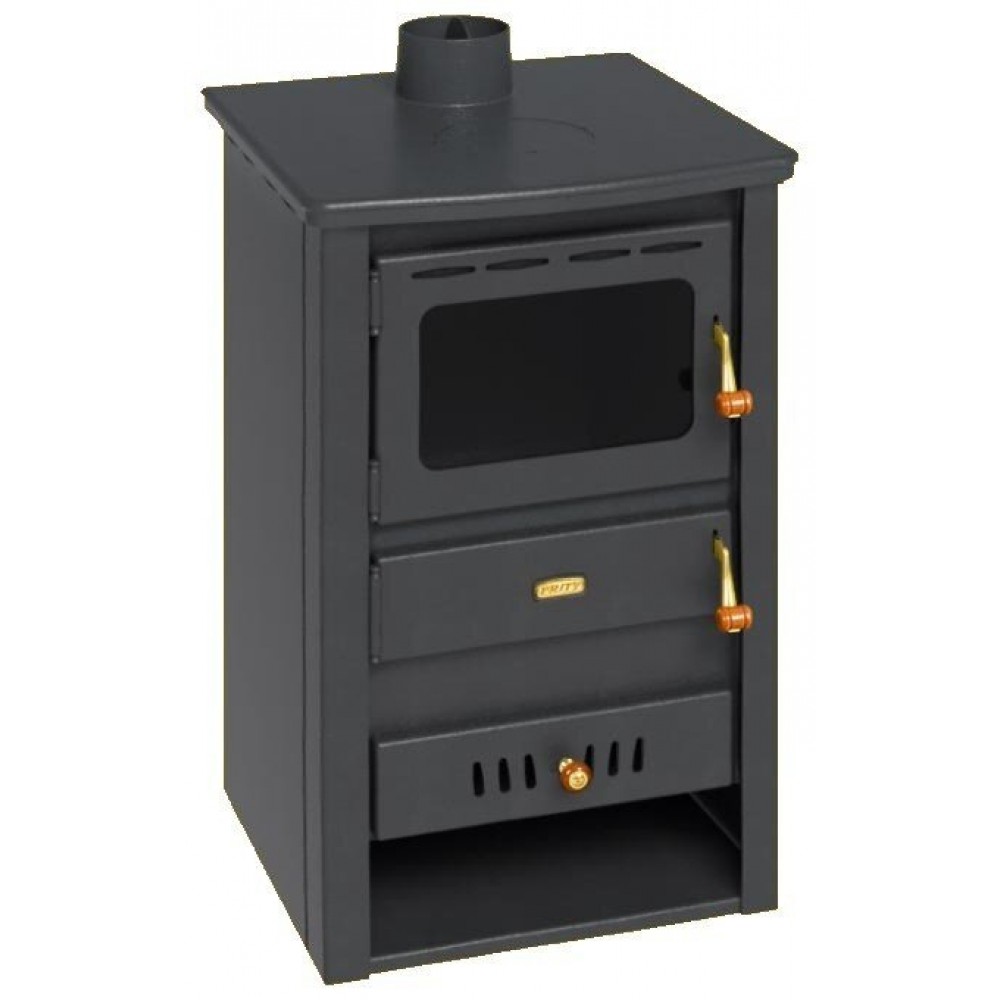 Salamandra a lenha para aquecimento central Prity K22 CP W10 com ferro fundido, 13,3kW | Salamandras a lenha para aquecimento central | Salamandras a lenha |