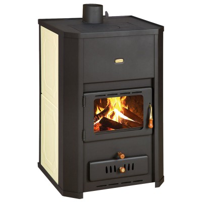 Salamandra a lenha para aquecimento central Prity WD W24, 24.3kW - Prity