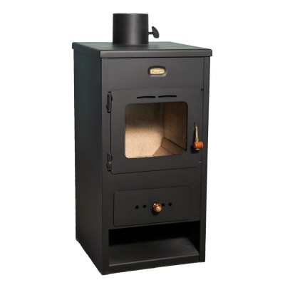 Salamandra a lenha Prity K1 Optima 9.5kW - Produtos para comparar
