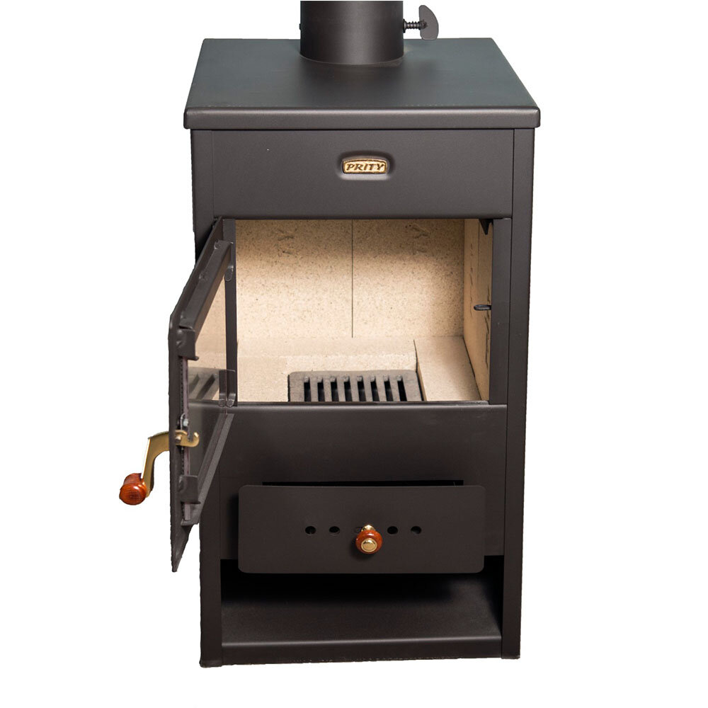 Salamandra a lenha Prity K1 Optima 9.5kW | Salamandras a lenha |  |