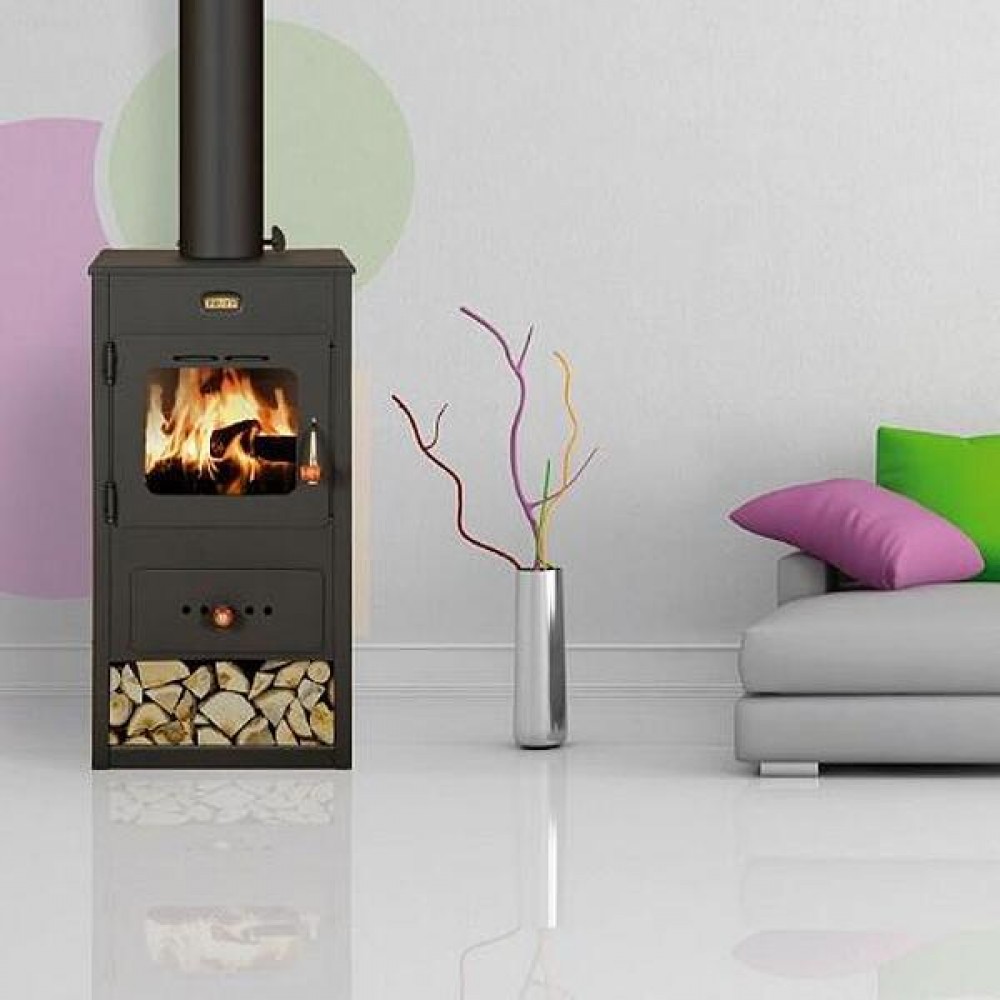 Salamandra a lenha Prity K1 Optima 9.5kW | Salamandras a lenha |  |