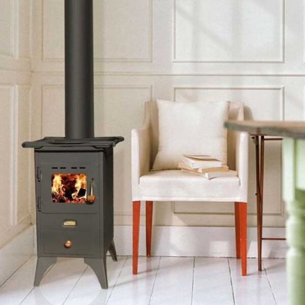 Salamandra a lenha Prity Mini 5.2kW | Salamandras a lenha |  |
