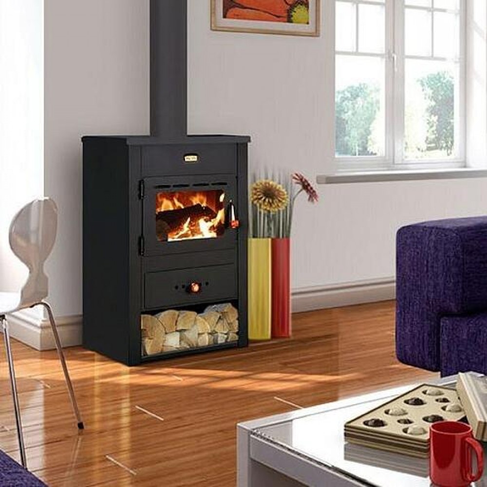 Salamandra a lenha Prity K13, 12,1 kW | Salamandras a lenha |  |
