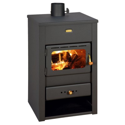Salamandra a lenha Prity K2, 10.4kW - Produtos para comparar