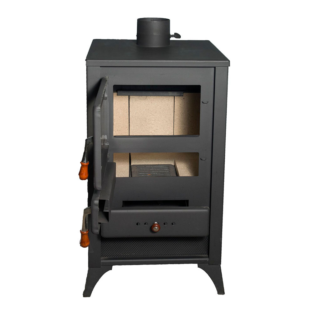Salamandra a lenha Prity K22 E,10.4kW | Salamandras a lenha com ventilação | Salamandras a lenha |