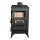 Salamandra a lenha Prity K22 E,10.4kW | Salamandras a lenha com ventilação | Salamandras a lenha |