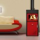 Wood burning stove Prity PP 11kW, Log | Wood Burning Stoves | Stoves |