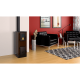 Wood burning stove Alfa Plam Vulkan S  Brown 4kW, Log | Wood Burning Stoves | Stoves |