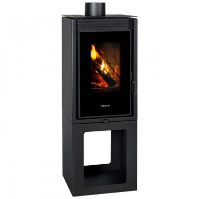 Wood burning stove Prity PMV TV 11kW, Log - Produtos para comparar