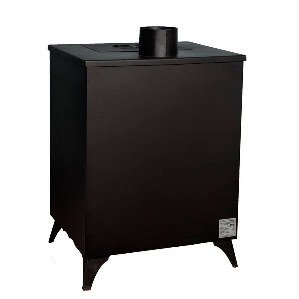 Salamandra a lenha Prity CMR com porta em ferro fundido, 15kW | Salamandras ferro fundido a lenha  | Salamandras a lenha |