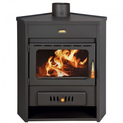 Salamandra a lenha para aquecimento central Prity AM W12, 13.5kW - Salamandras a lenha para aquecimento central Prity