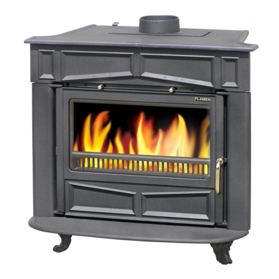 Salamandra a lenha Plamen Glas Franklin 11kW - Produtos para comparar