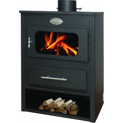 Salamandra a lenha Zvezda 1 Eko, 6.9kW - Salamandras a lenha