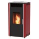 Salamandra a pellets Alfa Plam Luca 12, 12 kW | Salamandras a lenha com ventilação | Salamandras a pellets |