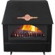Salamandra a lenha para aquecimento central Alfa Plam Rustikal E, 14kW | Salamandras a lenha para aquecimento central | Salamandras a lenha |