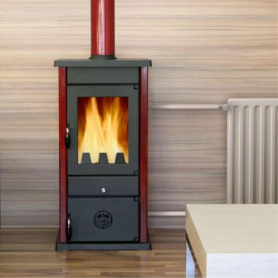 Salamandra a lenha para aquecimento central MBS Thermo Vesta Red, 11.2kW - Produtos para comparar