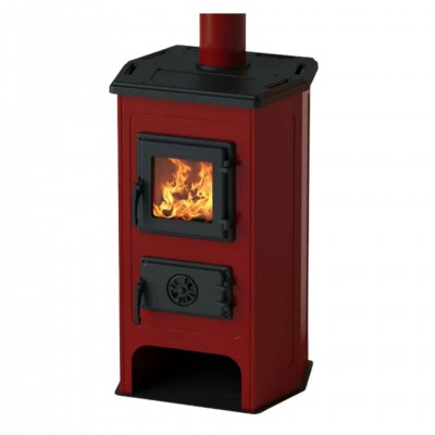 Salamandra a lenha MBS Hit Vermelho 11kW - Produtos para comparar
