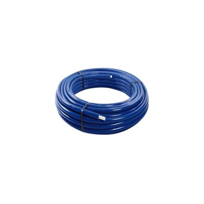 Tubo multicamada Pex/Al/Pex com isolamento azul - Instalação