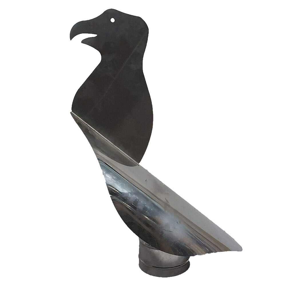Chapéu de chaminé Rooster, em aço inoxidável, diâmetro ⌀230 | Chapéus de chaminé | Chaminés |