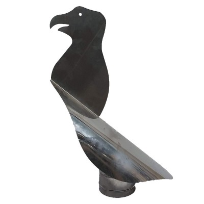 Chapéu de chaminé Rooster, em aço inoxidável, diâmetro ⌀180 - Produtos para comparar