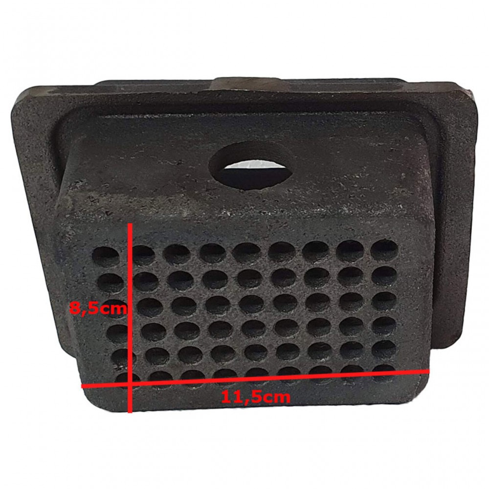 Queimador em ferro fundido para salamandra a pellets Eco Spar Karina | Queimador para salamandras a pellets | Peças de salamandra a pellets |