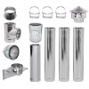 Kit de chaminé Aço inoxidável isolado Ф150 (diâmetro interno), 4,7 m