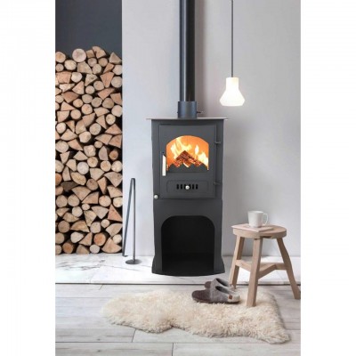 Salamandra a lenha Verso 1 Stand, 7.5kW - Verso