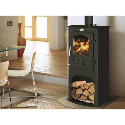 Salamandra a lenha Verso 1 Stand CID, 7.5kW - Verso