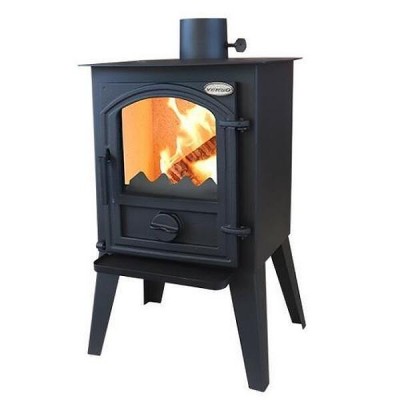 Salamandra a lenha Verso 1 LL CID, 7.5kW - Verso