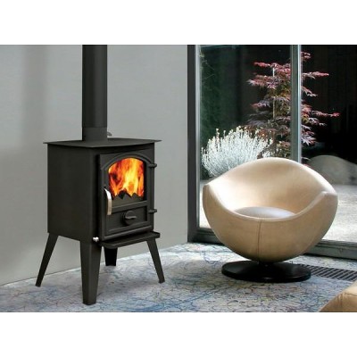 Salamandra a lenha Verso 1 LL CID, 7.5kW - Verso