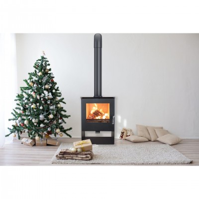 Salamandra a lenha Verso Rheia, 5 kW - Verso
