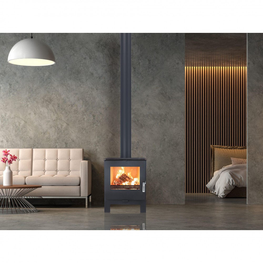 Wood burning stove Verso Kara L, 7.5kW | Wood Burning Stoves | Stoves |